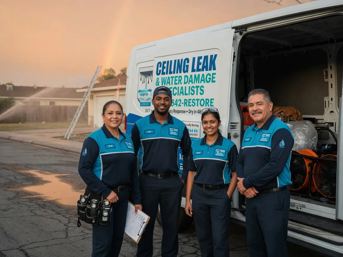 Ceiling Leak Cleanup company in Duff, TN