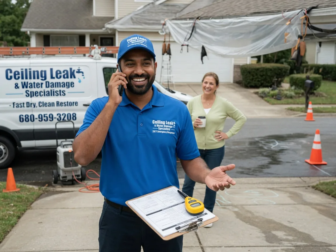 Ceiling Leak Cleanup Duff, TN FAQs