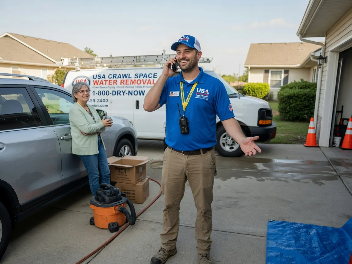 Crawl Space Water Removal Duff, TN FAQs